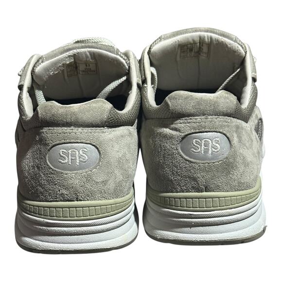 SAS Tripad Comfort Men's Size 13 Gray Suede Mesh Walking Sneakers Made In USA - Picture 6 of 9